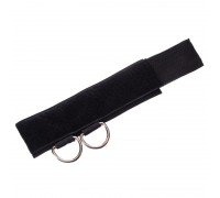 Лямки для ног 1 штука SP-Sport FI-6954 (нейлон, р-р 32,5х6см, цена за 1 шт , черный) в уп 2 шт