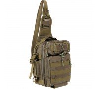 Сумка-слинг тактическая с одной лямкой SP-Sport TY-8033 (оксфорд 600D, р-р 30х22х10см, 7л, цвета в ассортименте)