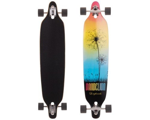 Лонгборд Бордволкинг Boardwalking из канадского клена SP-Sport LY-5362 (колесо-PU, размер деки 104x22,5см, АВЕС-7, цвета в ассортименте)