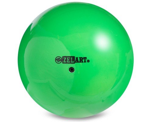 Мяч для художественной гимнастики ø15см Zelart RG150 (Резина, d-15см, 240гр,цвета в ассортименте)