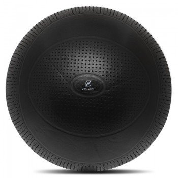 Фитбол мяч для фитнеса массажный ø75см Zelart FI-9929-75 (PVC, 1200г, ABS технология, черный)