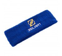 Повязка спортивная махровая на голову от пота ZELART BC-2972 (хлопок, PL, эластан, безразмерный, цвета в ассортименте)