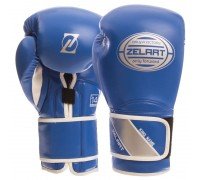 Перчатки боксерские на липучке PU Zelart BO-1361 (размер 10-14oz, цвета в ассортименте)