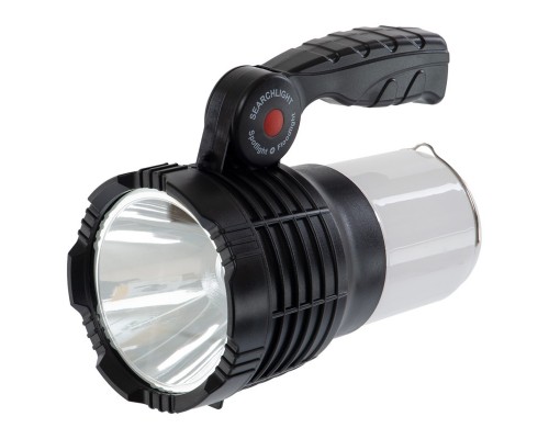 Фонарь кемпинговый светодиодный переносной X-BALOG ZF-781 (пластик, 1 Cree Led лампа, на батарейках, d-10см, l-18см, черный)