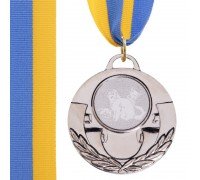 Медаль спортивная с лентой тематическая  SP-Sport AIM Кошки ø5см C-4846-0061 (металл, 25g, 1-золото, 2-серебро, 3-бронза)