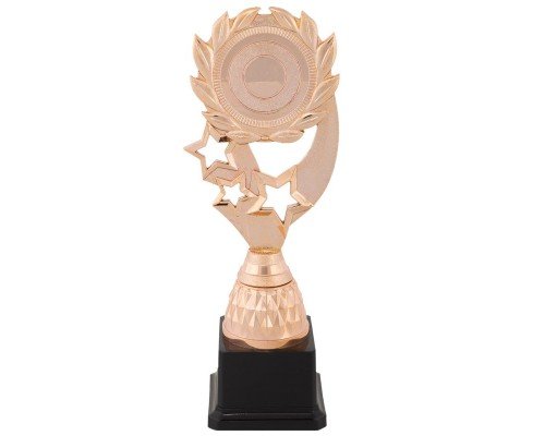 Фигура наградная эмблемоноситель SP-Sport Звезды YK611 (пластик, h-25см, b-см, золото, серебро, бронза)