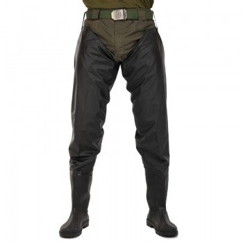 Высокие рыбацкие сапоги-заброды SP-Sport TY-9863 (PVC, р-р 39-46, черный)