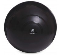 Фитбол мяч для фитнеса сатин ø75см Zelart FI-8225 (PVC, 1200г, черный, ABS технология)