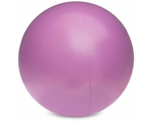 Мяч для пилатеса и йоги Pilates ball Mini Pastel Zelart FI-5220-30 (PVC, d-30см, 180гр, сиреневый)