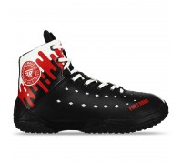 Борцовки обувь для борьбы размер 33-45 FISTRAGE VL-9736 (кожа, низ-нескользящая резина, цвета в ассортименте)