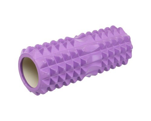 Роллер массажный цилиндр (ролик мфр) 33см Grid Spine Roller EVA SP-Sport FI-5847 (d-13см, цвета в ассортименте)