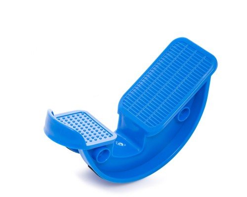 Тренажер для баланса и растяжки ахилла Foot Rocker SP-Sport FI-1747 (пластик ABS, 1шт, размер 25x9x7см, цвета в ассортименте)