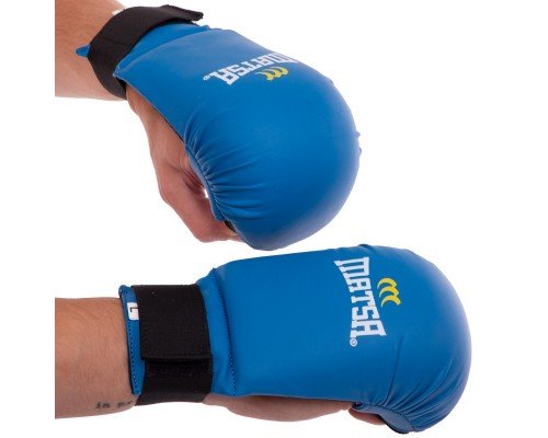 Накладки на руки для карате MATSA, Zelart MA-0010 (PU, р-р S-XL, манжет на резинке, цвета в ассортименте)