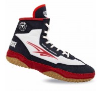 Борцовки обувь для борьбы размер 35-45 FISTRAGE VL-4725 (верх-замша, низ-нескользящая резина, цвета в ассортименте)