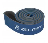 Резина петля для подтягиваний и тренировок лента силовая двухслойная Zelart DUAL POWER BAND FI-0911-7 (латекс, 2080x45x4,5мм, L, цвета в ассорт.)