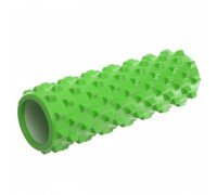 Роллер массажный цилиндр (ролик мфр) 45см Grid Bubble Roller EVA SP-Sport FI-6672 (d-14см, цвета в ассортименте)