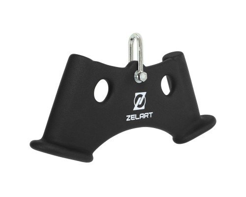 Рукоятка для тяги c узким хватом Triceps Grip нескользящее покрытие Zelart TA-9627 (сталь, 43x6x14,5см)