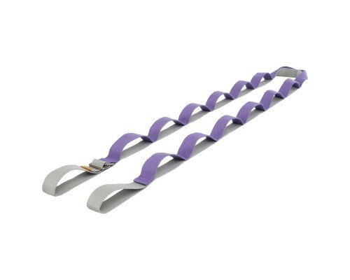 Лента стропа с петлями для растяжки Stretch Strap с дверным якорем SP-Sport PL-1796 (14 петель, полиэстер, размер 310х3,8см, цвета в ассортименте)