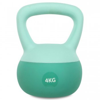Гиря мягкая SP-Sport SOFT KETTLEBELL FI-0122-4 4кг (верх-PVC+TPR, наполнитель-песок, цвета в ассортименте)