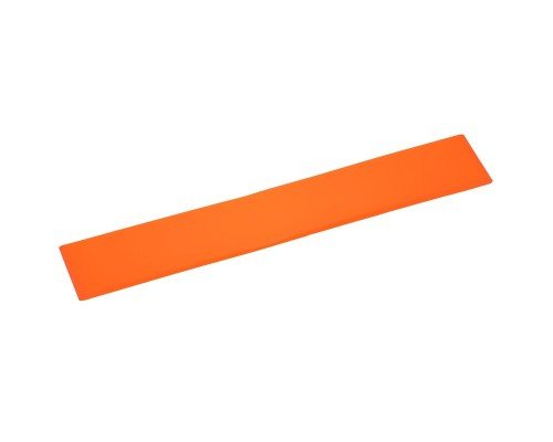 Резинка для упражнений лента сопротивления LOOP BANDS Zelart FI-6410-OR (силикон, размер 500x50x1мм, жесткость L, оранжевый)