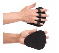 Накладки атлетические нескользящие Грипад GRIPAD WorkOut SP-Sport TA-504 (PVC, черный)