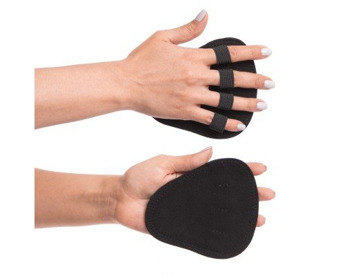 Накладки атлетические нескользящие Грипад GRIPAD WorkOut SP-Sport TA-504 (PVC, черный)