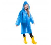 Дождевик детский на кнопках многоразовый SP-Sport C-1010 (EVA, рост 120-160см,цвета в ассортименте)
