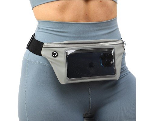 Сумка на пояс спортивная для бега с сенсорным экраном RUNNING WAISTPACK SP-Sport GA-507 (р-р 27х11,5см, полиэстер, эластан, цвета в ассортименте)