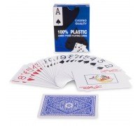 Карты игральные пластиковые SP-Sport IG-8028 (колода в 54 листа, толщина-0,30мм)