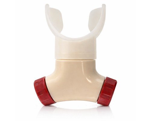 Тренажер для тренировки дыхания ABDOMINAL BREATHING TRAINER SP-Sport YS-1 (ABS, силикон, резина)