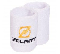 Напульсник спортивный махровый от пота на запястье 1штука ZELART BC-2970 (хлопок, полиэстер, безразмерный, цвета в ассортименте)