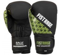 Перчатки боксерские на липучке FLEX FISTRAGE VL-5556 (размер 10-14oz, цвета в ассортименте)