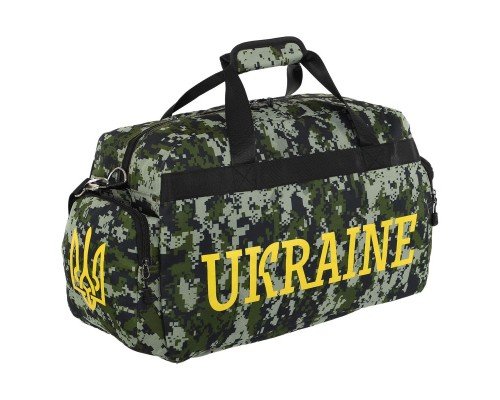 Сумка спортивная UKRAINE GA-819-UKR (полиэстер, размер 55x34x23см, цвета в ассортименте)