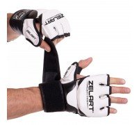 Перчатки для смешанных единоборств MMA PU Zelart BO-3394 (р-р S-L, цвета в ассортименте)