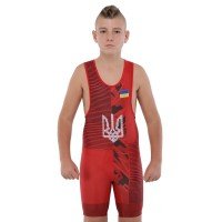 Трико для борьбы детское UKRAINE SP-Sport JY-6604 