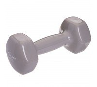 Гантель для фитнеса виниловая 1штука Zelart TA-2777-4 (1x4кг) (MD2016-4) (цена за 1шт, цвета в ассортименте)