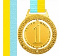 Медаль спортивная с лентой SP-Sport ø7см C-6858 (металл, 80g, 1-золото, 2-серебро, 3-бронза)