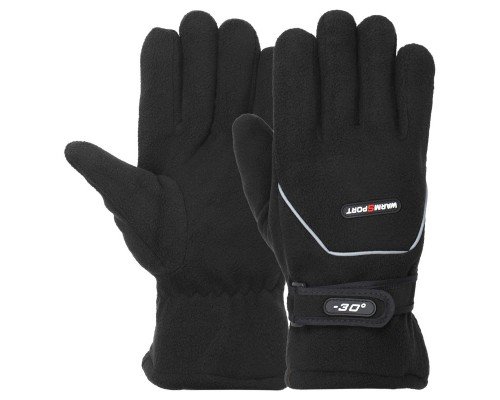 Перчатки спортивные теплые на меху SP-Sport BC-8560 (флис  размер универсальный, уп.-12пар, цена за 1пару, ц