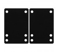 Набор подкладок райзеров под траки для скейтборда Riser pads 2штуки Hook SK-2164 (резина, размер 5,5см х 7,8см х 0,3см)