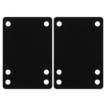 Набор подкладок райзеров под траки для скейтборда Riser pads 2штуки Hook SK-2164 (резина, размер 5,5см х 7,8см х 0,3см)