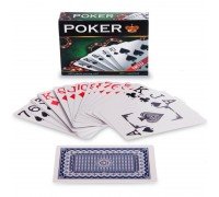 Карты игральные пластиковые SP-Sport IG-292 POKER (колода в 54 листа, толщина-0,28мм)