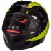Мотошлем интеграл (full face) SP-Sport H722-2 L-XL черный-серый матовый Черный-салатовый