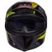 Мотошлем интеграл (full face) SP-Sport H722-2 L-XL черный-серый матовый Черный-салатовый
