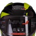Мотошлем интеграл (full face) SP-Sport H722-2 L-XL черный-серый матовый Черный-салатовый
