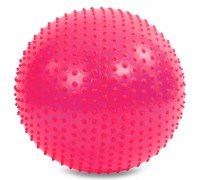 Фитбол мяч для фитнеса массажный ø65см Zelart FI-1987-65 (PVC, 1100г, ABS технология, цвета в ассортименте)