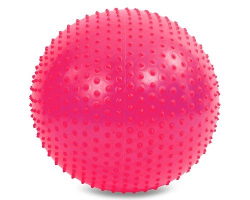 Фитбол мяч для фитнеса массажный ø65см Zelart FI-1987-65 (PVC, 1100г, ABS технология, цвета в ассортименте)