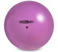 Мяч для художественной гимнастики ø15см Zelart RG150 (Резина, d-15см, 240гр,цвета в ассортименте)