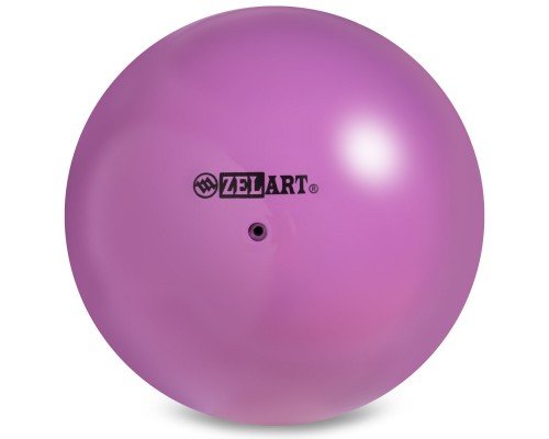 Мяч для художественной гимнастики ø15см Zelart RG150 (Резина, d-15см, 240гр,цвета в ассортименте)