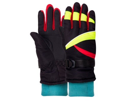 Перчатки лыжные детские зимние SP-Sport C-51-1 (размер M-L, L-XL, уп.-12пар, цена за 1пару, цвета в ассортименте)