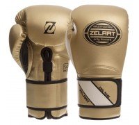 Перчатки боксерские на липучке PU Zelart BO-1361 (размер 10-14oz, цвета в ассортименте)